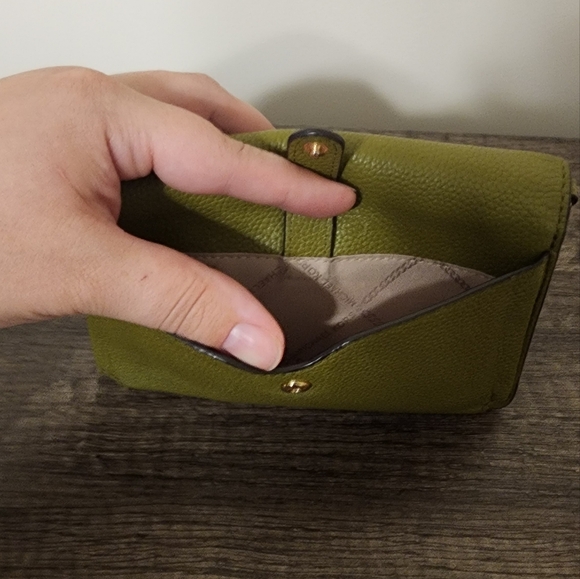 Michael Kors Phone Crossbody/Wallet (Pistachio) Color - Picture 7 of 9